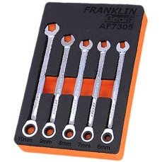 5pc Ratchet Spanner Set